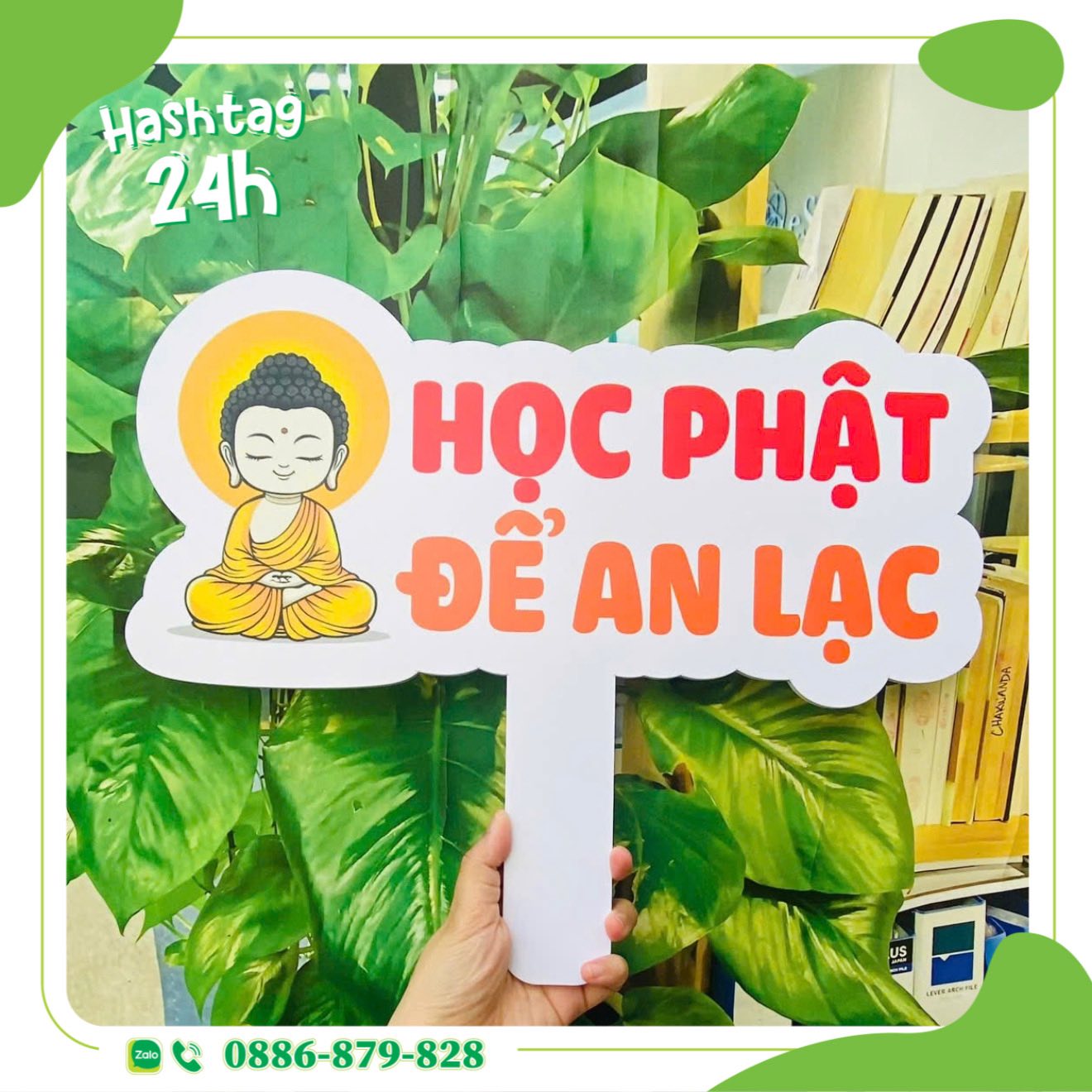 Hashtag học Phật để an lạc