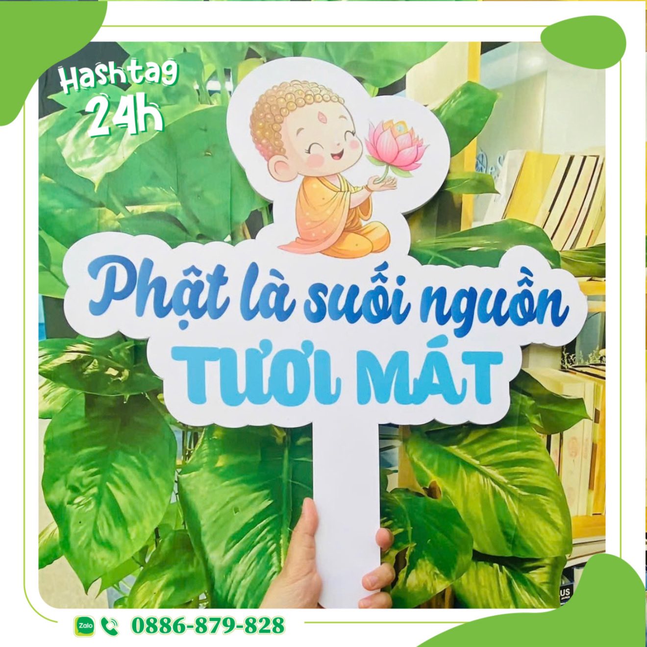 Hashtag Phật là suối nguồn tươi mát